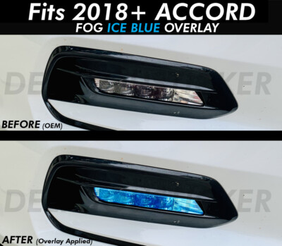 2020 ACCORD ICE BLUE FOG Lights 