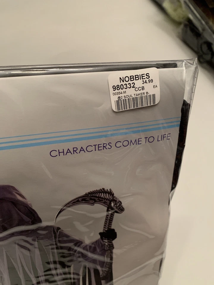 Nuevo Disfraz Soul Taker Parca Niño Mediano (8-10). Foto 4 de 4