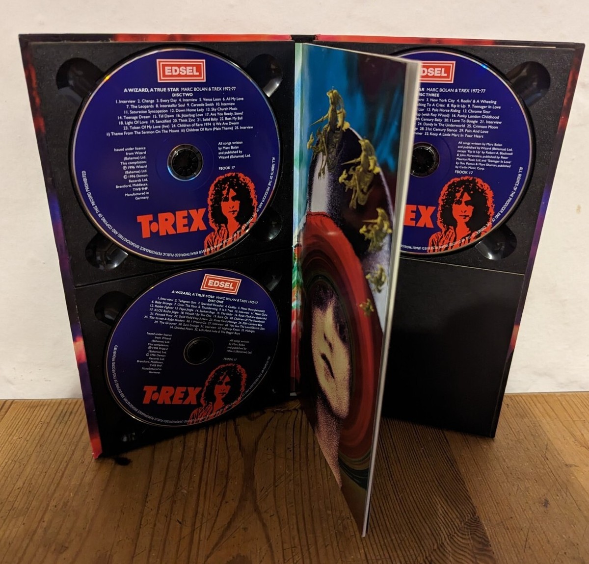 T.Rex - Wizard a True Star - Marc Bolan & T.Rex 1972-77 RARE 3 CD 