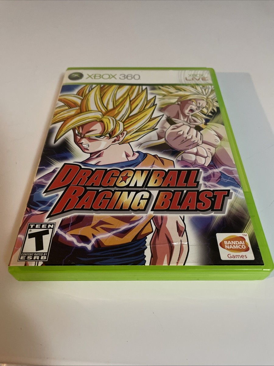 Dragon Ball: Raging Blast Xbox 360 No Manual Fast Free