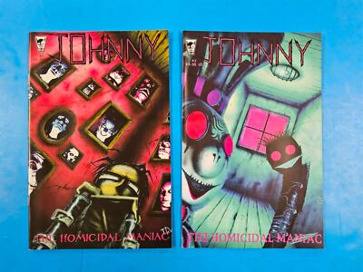 2x JOHNNY The HOMICIDAL MANIAC #2 & 3 Comic JHONEN VASQUEZ Slave