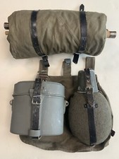 Konvolut MdI 1956-58 Zeltbahn Kochgeschirr Brotbeutel (NVA KVP flächentarn)