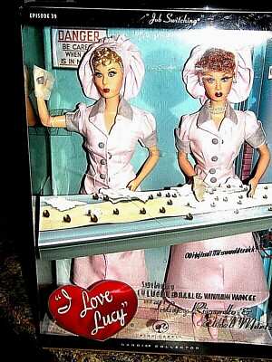 Barbie I love lucy Lucy Ethel Job Switching