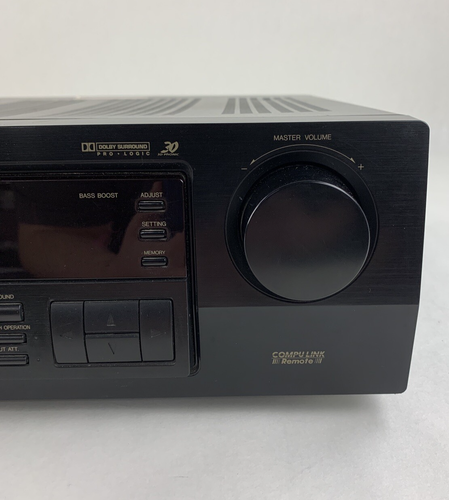 JVC RX-558V Audio Receiver Black Tested Vintage No Remote - Picture 5 of 11