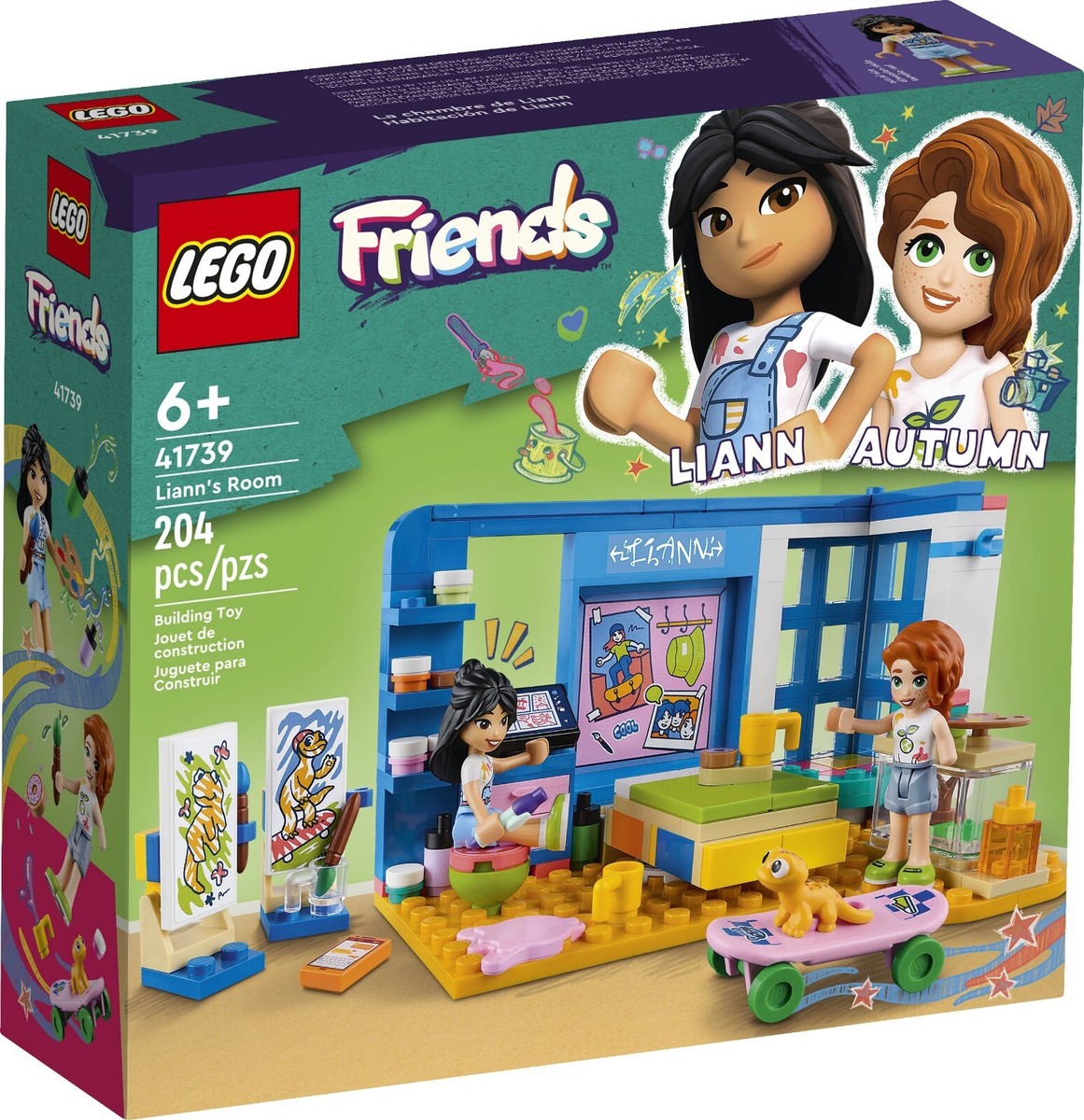 LEGO Friends (41739) Liann's Room - 204 pcs - Liann Autumn Popcorn