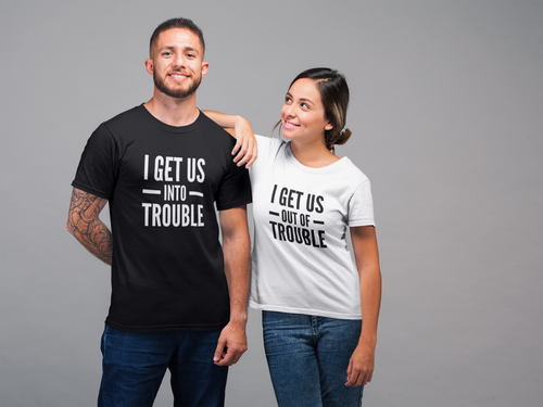 Out Of Trouble Adult T-shirts Funny 
