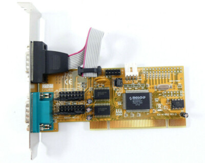 EXSYS High Speed RS-232 Seriell 2 Port PCI Controller Interface Card EX-41052