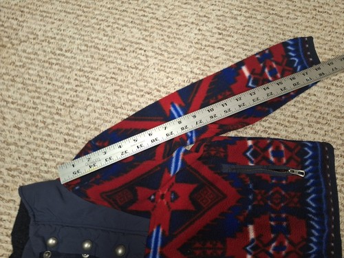 Polo Ralph Lauren Aztec Southwestern Red Blue Fleece Pullover Shirt Boys size 6 - Picture 5 of 5