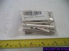 Lautechco 20 Piece Silver Flat Metal Single Prong Alligator Hair Clips