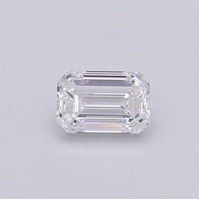 1.01 Ct EMERALD Cut IGI Certified Lab Grown CVD Diamond D Color VVS2 Clarity