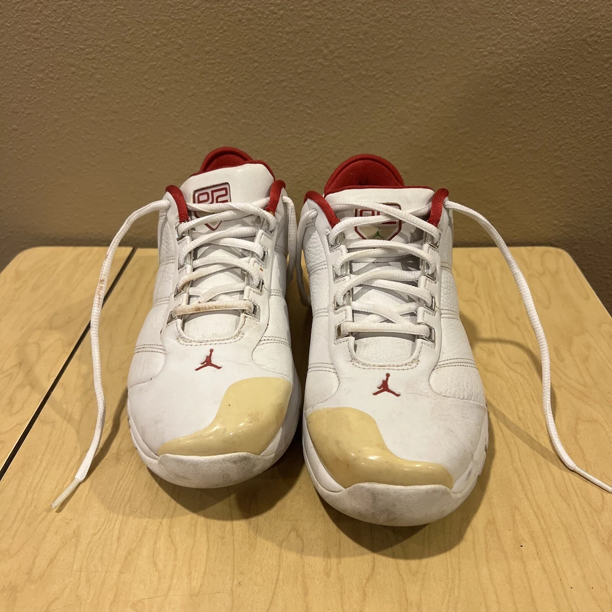 RETRO 2009 Nike JORDAN/JETER WHITE HI TOP SNEAKERS Derek Jeter Nike Air Jordan 11 Retro Premium | Size 9.5  main image 3