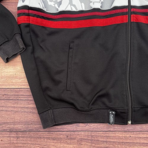 Lrg Lifted Research Group Track Jacket Y2K Hip Hop Baggy Killin Em Softly Sz 2XL - Picture 3 of 7