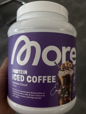 More Nutrition Protein Iced Coffee Banana Cloud geöffnet 