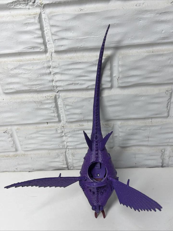 Juguete Cómo entrenar a tu dragón lote grande 7 dragones + una figura tambor púrpura Foto 4 de 4