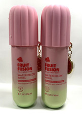 NEW 2 BATH BODY WORKS FRUIT FUSION WATERMELON WHIRL BODY PERFUME MIST 8 FL OZ
