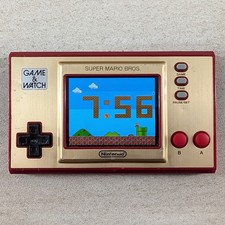 Nintendo Game & Watch Super Mario Bros Handheld Console HXA-001 Color Tested image