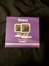 Roku Indoor Camera SE - Home Security - 2-Pack - Wired Security Camera with 1080