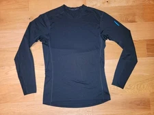 Arc'teryx Size M Base Layer Top Long Sleeve Shirt Lightweight Black
