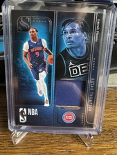 2024-25 Panini Silhouette Ausar Thompson NBA Relics Game-Worn Patch #REL-AUT