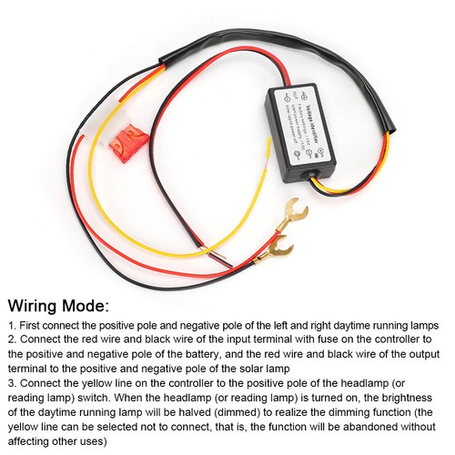 Ι Car Smart LED Daytime Running Light Dimmer Automatic On Off Controller - Picture 7 of 10