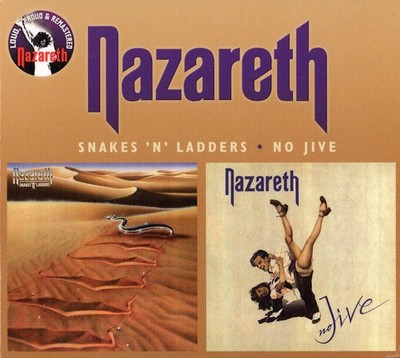 NAZARETH Snakes N Ladders/No Jive ( 2 CD Union Square Music 11+3 & 10+2 Bonus )