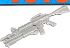 GI Joe Black Major RIFLE machine gun custom gray weapon accessory part 1:18