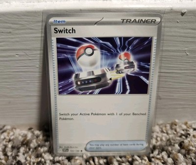 Switch 194/198 Pokemon Card Scarlet & Violet Common Trainer NM