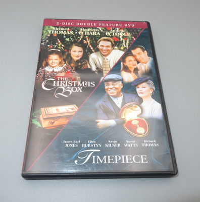 Timepiece / The Christmas Box Double Feature DVD 2003 2 Disc James Earl Jones