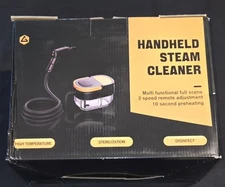 Steam Cleaner, 3-Level Adjustable Handle, 15s Heat-Up, 1.69 Black Yellow 