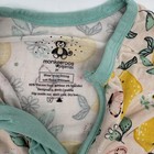 Monkeeroos Pajamas 2T Bamboo Viscose Footed Zip One-Piece Floral Lemon — photo 3