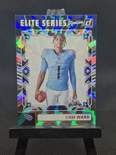 2025 Panini Donruss Elite Series Rookie Cam Ward #ESR-CWD Titans Football Card