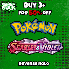 Scarlet & Violet Base Set Reverse Holo Pokemon Card Singles Near Mint