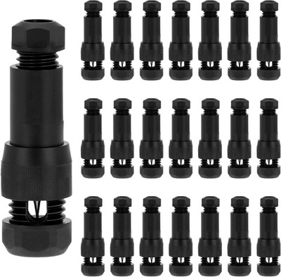 22 Pack Low Voltage Landscape Light Cable Connectors 12-20 Gauge Waterproof Yard
