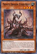 YUGIOH RA05-EN033 Primite Dragon Ether Beryl Ultra Rare 1st Edition NM