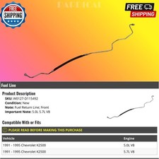 Fuel Return Line Compatible with 1991-1995 Chevy K2500