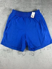 Vintage 90s BVD Men’s Athletic Short Shorts Size Small Royal Blue NWT