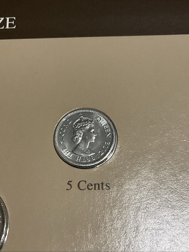 Coin Sets of All Nations Belize With Card 1979-1983 #1 - Picture 7 of 16