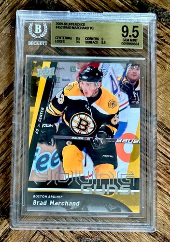 Brad Marchand #452 — 2009 hockey card