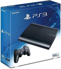 Sony PlayStation 3 500GB Charcoal Black Console System for sale