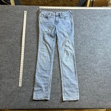 True Religion Jeans Womens Size 29 Light Wash Billie Mid Rise Straight