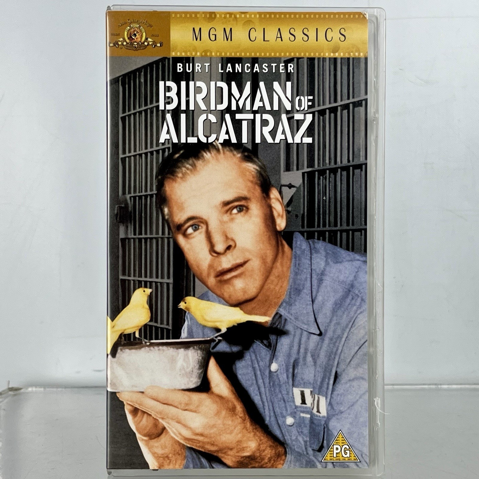 New BIRDMAN OF ALCATRAZ VHS TAPE Video Cassette 1962 Burt Lancaster Sealed