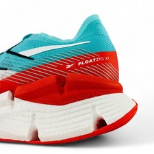 Reebok FloatZig X1 Aqua White Red Men's Running Shoes Sneakers 100210001 8