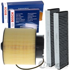 Produktbild - BOSCH FILTER INSPEKTIONSPAKET passend für AUDI A6 C6 2.7+3.0 TDI 163-240 PS
