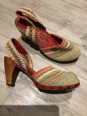Firetrap High Heels, Pumps, Sandalen, Gr. 38,Holzabsatz