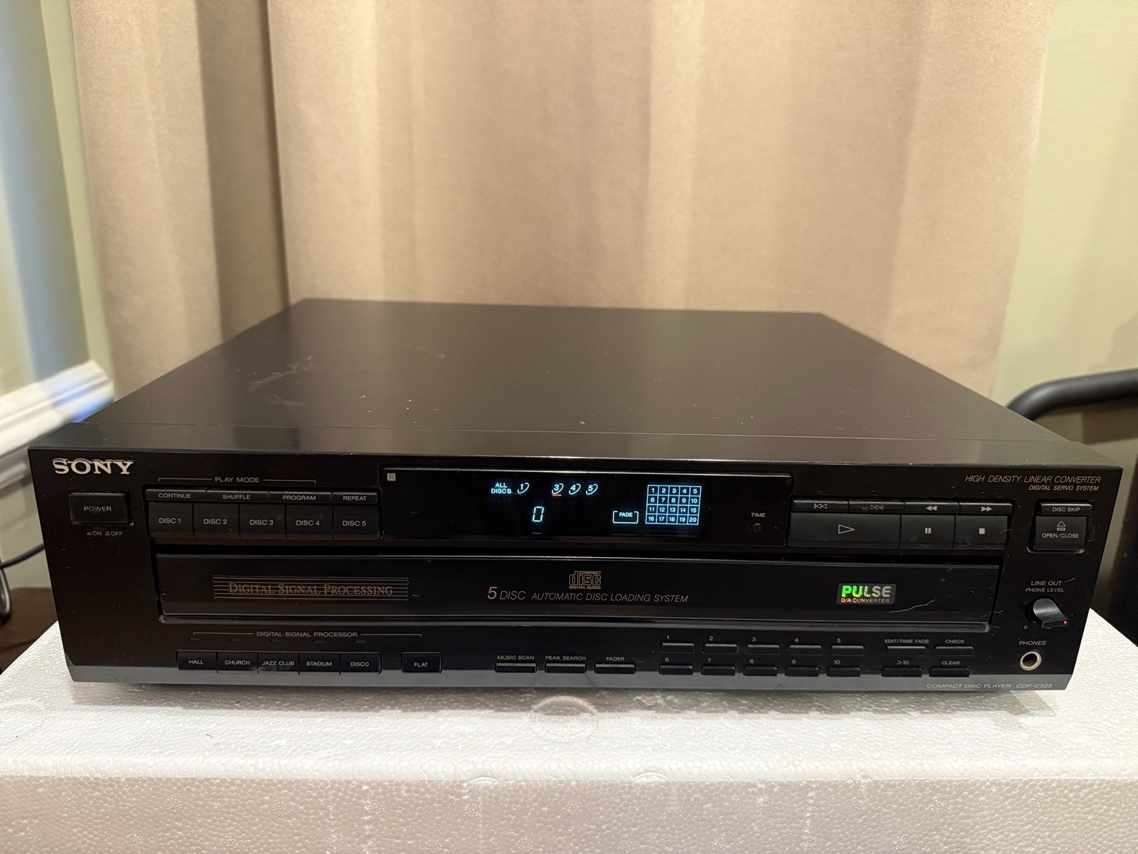 Compact Disc~prof Serviced