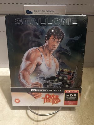NEW Over the Top 4K SteelBook UHD Blu-ray (UK)[1987] No Dents - Ships Next Day
