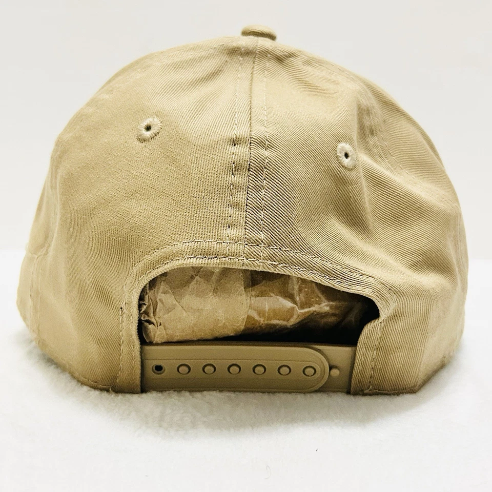 New Era Cleveland Guardians A-Frame 9FORTY Hat Cap Adjustable Snapback Brown - Image 4 of 4