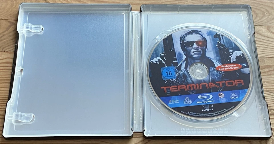Terminator 1 Blu-ray von James Cameron Steel Book Edition - Bild 2 von 3