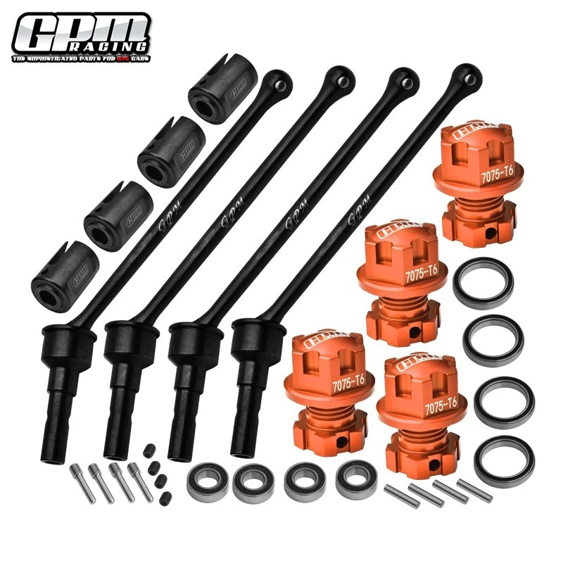 GPM Steel Extend Shaft & 7075 Alu Wheel Lock & Hex Claw For TRAXXAS Maxx 2.0 - Image 4 of 4