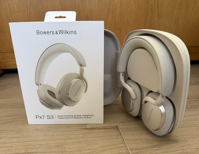 Bowers & Wilkins Px7 S3 Over-Ear Bluetooth Kopfhörer ANC Canvas White